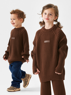 Джемпер детский Happy Baby 88556, brown, 92