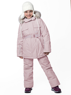 Комплект верхней одежды детский NIKASTYLE 7з7424, пудра, 152