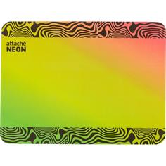Коврик на стол Attache Neon дизайн 2 штуки 430х320мм