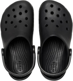 Сабо Crocs Classic Clog T, черный, 22