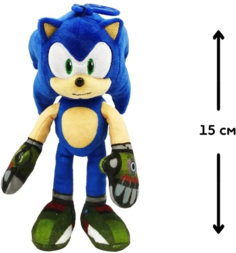 Мягкая игрушка на клипсе SONIC PRIME - Соник 15 см SON7004AA