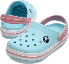 Сабо Crocs Crocband Clog T, голубой, 26