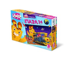 Пазл Йоко. Веселый паровозик + AR игра, 24 элемента Origami