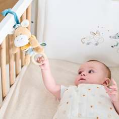 Игрушка мягкая Nattou Soft toy FELIX & LEO Ослик с вибрацией 595254 (167877)