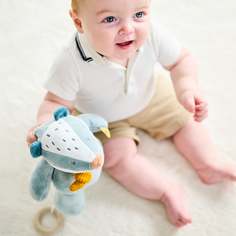 Игрушка мягкая Nattou Musical Soft toy FELIX & LEO Барсук музыкальный 595049 (167863)