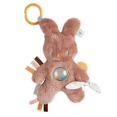 Игрушка мягкая Nattou Soft toy Tipidou Activity Кролик dusty pink 830140 (166638)