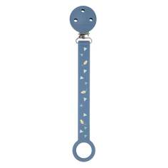 Держатель для фиксации соски Nattou Pacifinder Lapidou printed dark blue 875547 (167888)