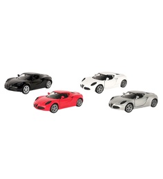Машинка WELLY 1:38 Alfa Romeo 4C в ассортименте