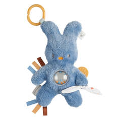 Игрушка мягкая Nattou Soft toy Tipidou Activity Кролик blue 830157 (166636)