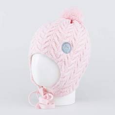 Шапка Котофей 07811379-42 цв. розовый р. 50