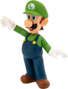 Мини-фигурка Jakks Pacific World of Nintendo Luigi 7см 02820 Super Mario