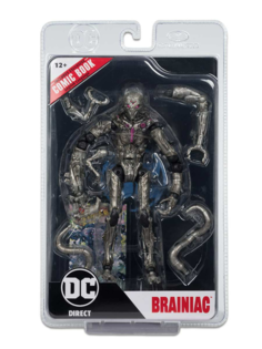 Фигурка DC Брэйниак Супермен: Призраки Криптона 18см MF15942 Mc Farlane Toys