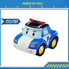 Металлическая машинка Robocar Poli, Поли 6 см