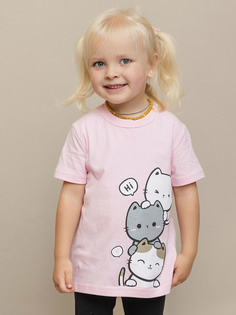 Футболка Batik 012_БК24 , розовый, 122 Батик