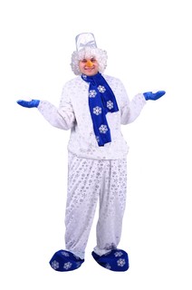 Костюм Batik Снеговик 5002 к-19, мультиколор, 176 Батик