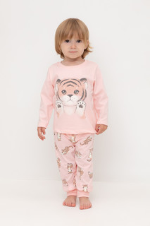 Пижама детская CROCKID К 1512, розовый, 98, 1 шт