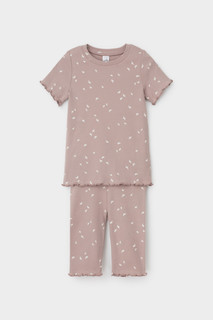 Пижама детская CROCKID М 3488-1, МК 4036, кофейный, 152