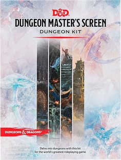 Аксессуар для настольной игры D&D Dungeon Masters Screen Dungeon Kit инструменты Мастера No Brand