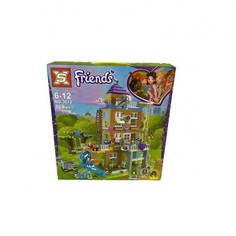Конструктор Френдс Дом Дружбы 868 деталей No Brand