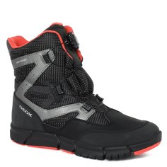 Ботинки детские GEOX J FLEXYPER BOY B ABX цв.черный р.34