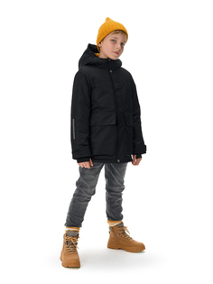 Куртка детская Oldos Сэм, черный, 146