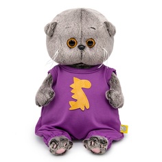 Мягкая игрушка BUDI BASA Басик BABY в комбинезоне с драконом