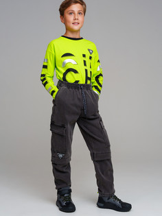 Джинсы детские PlayToday 32411327, черный, 146