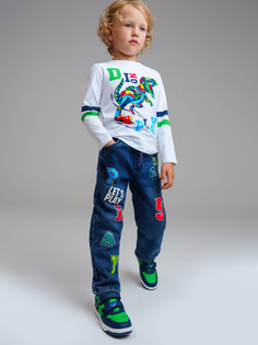 Джинсы детские PlayToday 32412006, синий, 98