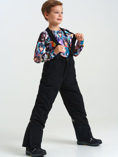 Полукомбинезон детский PlayToday 32411956, черный, 176