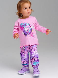 Брюки детские PlayToday 32423039, разноцветный, 92