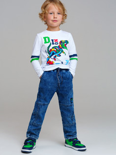 Джинсы детские PlayToday 32412008, синий, 122