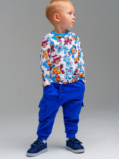 Брюки детские PlayToday 32439010, разноцветный, 92