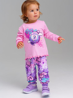 Брюки детские PlayToday 32423039, разноцветный, 80