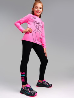 Леггинсы детские PlayToday 32441018, черный, 134