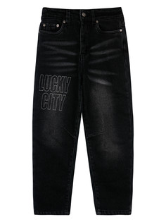 Джинсы детские PlayToday 32411242, черный, 158