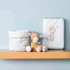 Игрушка мягкая Nattou Rattle MINI MILA ZOE LANA Корова 266048 (166641)
