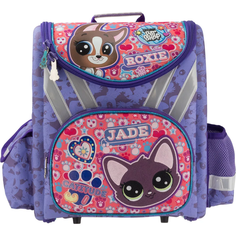 Рюкзак профилактический с героями Littlest Pet Shop сиреневый No Brand