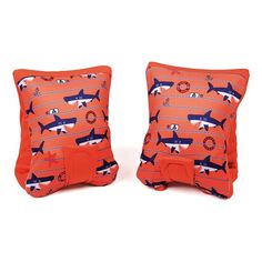 Нарукавники Bestway Swim Safe ABС детские оранжевые 38 х 16,5 см