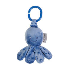 Игрушка мягкая Nattou Soft toy Lapidou Octopus Осьминог с вибрацией 876520 (166603)