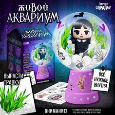 Набор для опытов Эврики Живой аквариум Мрачная история вырасти травку
