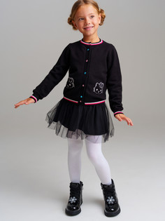 Кардиган детский PlayToday 32442079, черный, 104