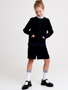 Кардиган детский PlayToday 22427105, тёмно-синий, 140