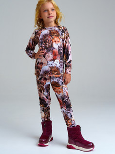 Термобелье детское комплект PlayToday 32422253, разноцветный, 104