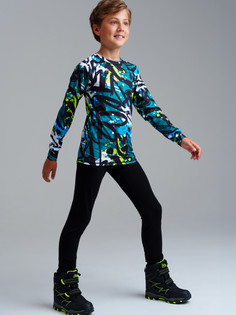 Термобелье детское низ PlayToday 32411950, черный, 128