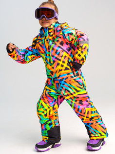 Комбинезон детский PlayToday 32422185, разноцветный, 104