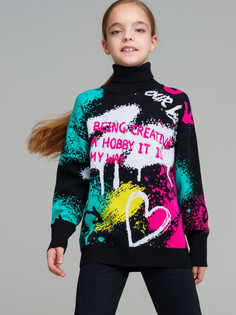 Свитер детский PlayToday 32421242, разноцветный, 170