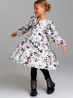 Платье детское PlayToday 32422094, разноцветный, 104