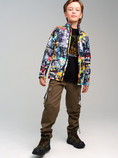 Куртка детская PlayToday 32431016, разноцветный, 158