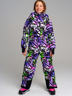 Комбинезон детский PlayToday 32421013, разноцветный, 158