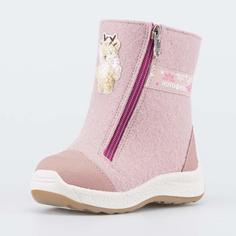 Валенки детские Котофей, 067018-42, розовый, 20